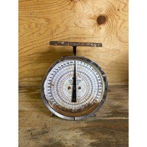 Vintage Hanson Scale,model 1515 Parcel Post Scale Rustic Parts Repair Rusty